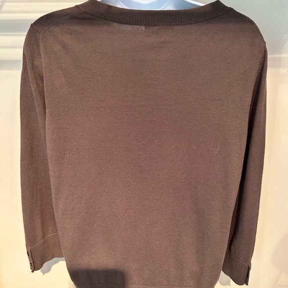 Gap Women’s Brown Cardigan Size Large - Picture 4 of 9